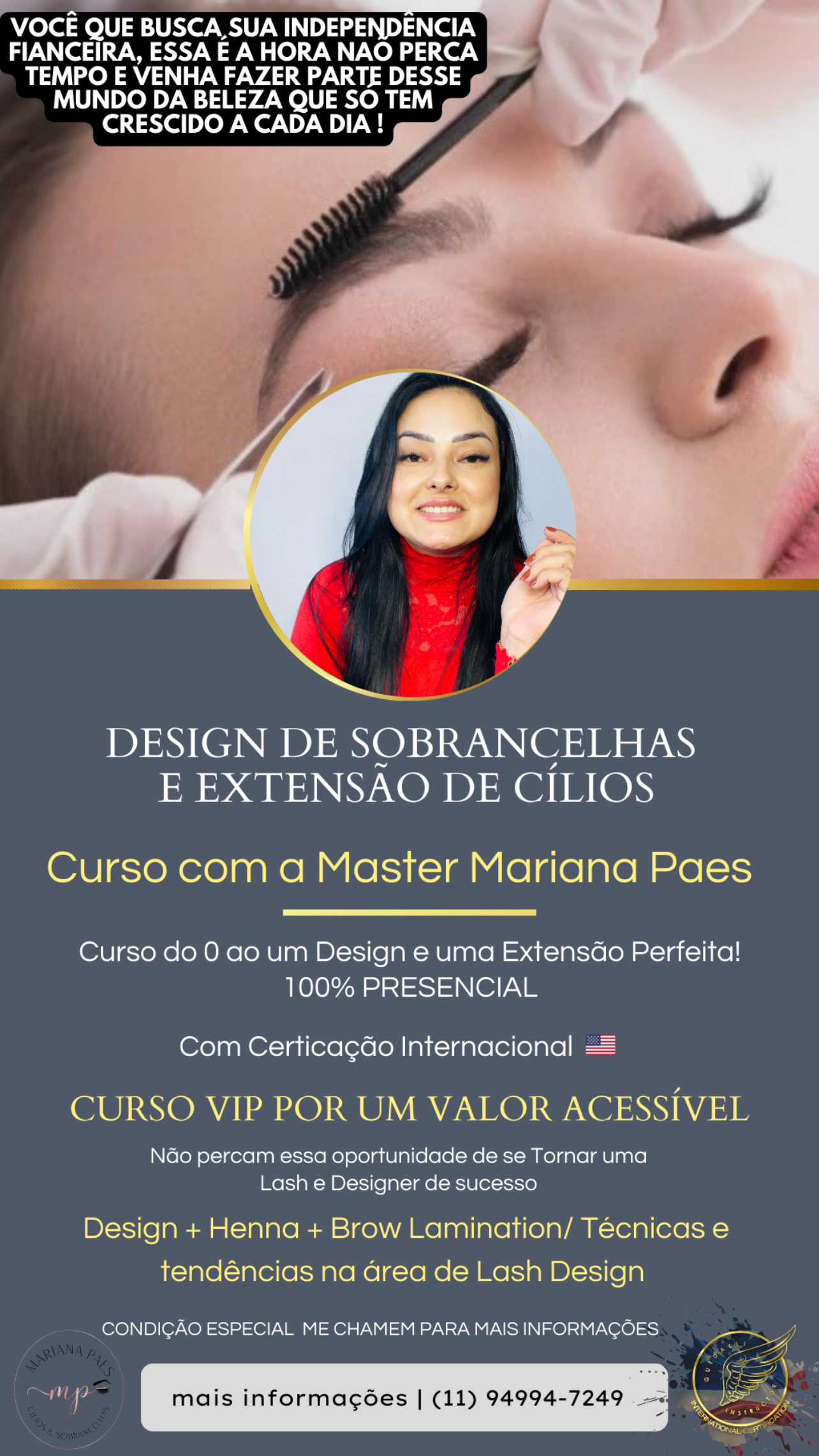 Curso Extensão de Cílios